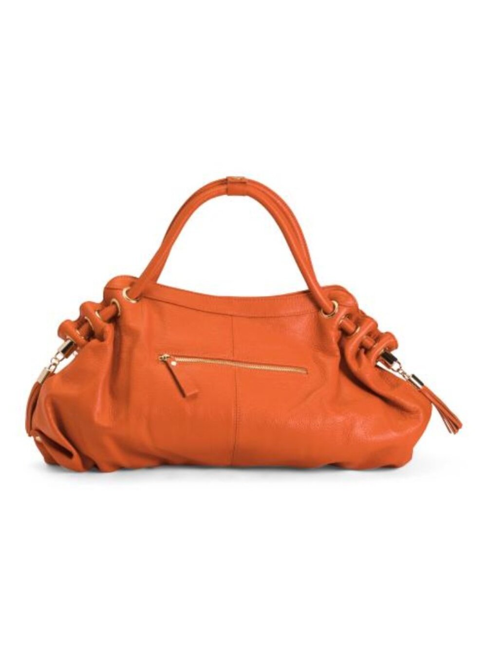 AMERILEATHER Leather Musette Tote Bag